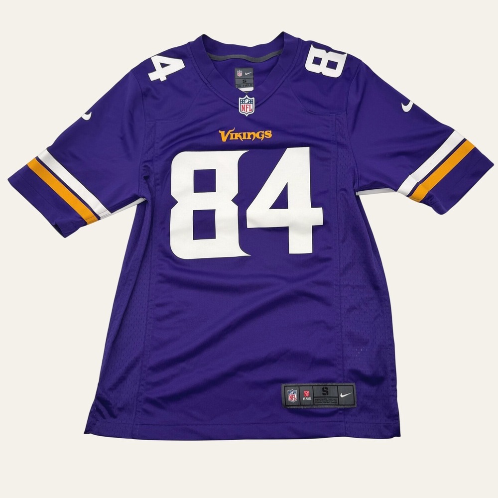 Nike Minnesota Vikings Cordarrelle Patterson 84 Jersey Mens Small Purple NFL